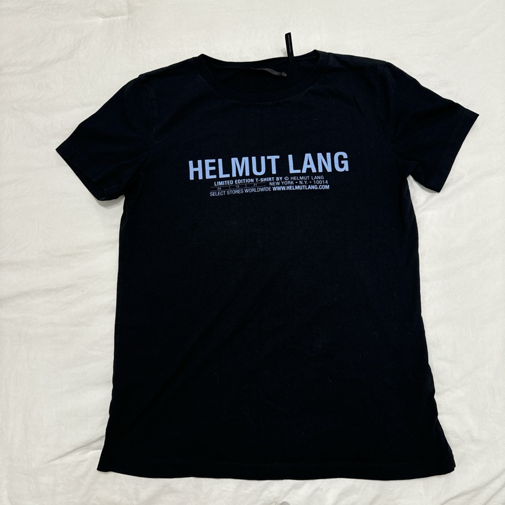 Helmut Lang Black T-Shirt